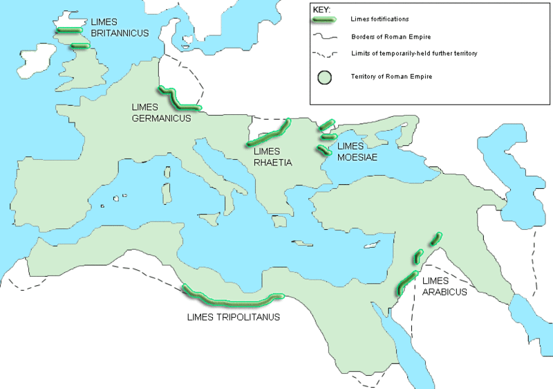 Roman Military Frontiers And Fortifications Wikipedia