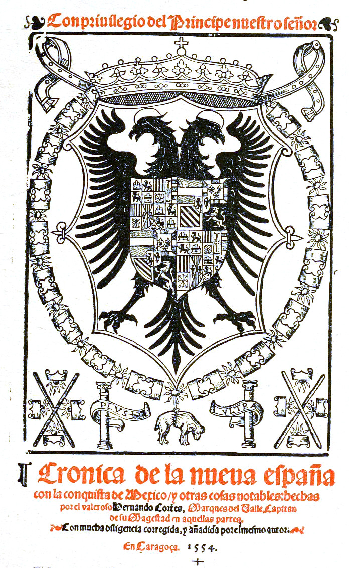 El relato de Francisco López de Gómara sobre la conquista de México (1555).