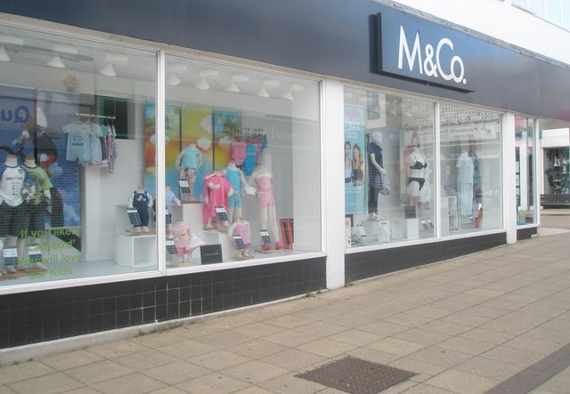 File:M and Co in Wellington Way - geograph.org.uk - 1367375.jpg