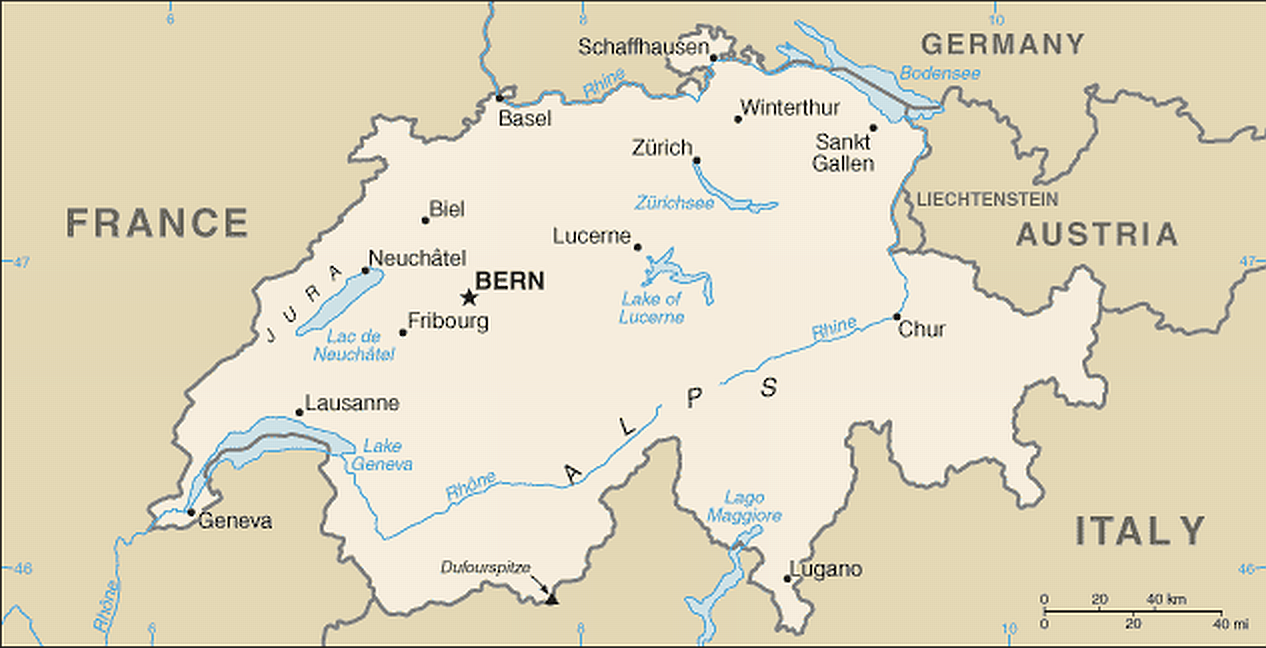 File:Map of Switzerland, political and international CIA.png  Wikimedia Commons