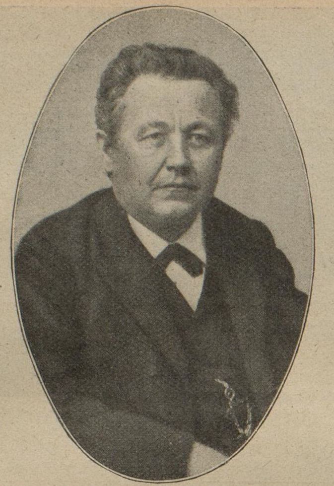 Konrad Miller, um 1910.