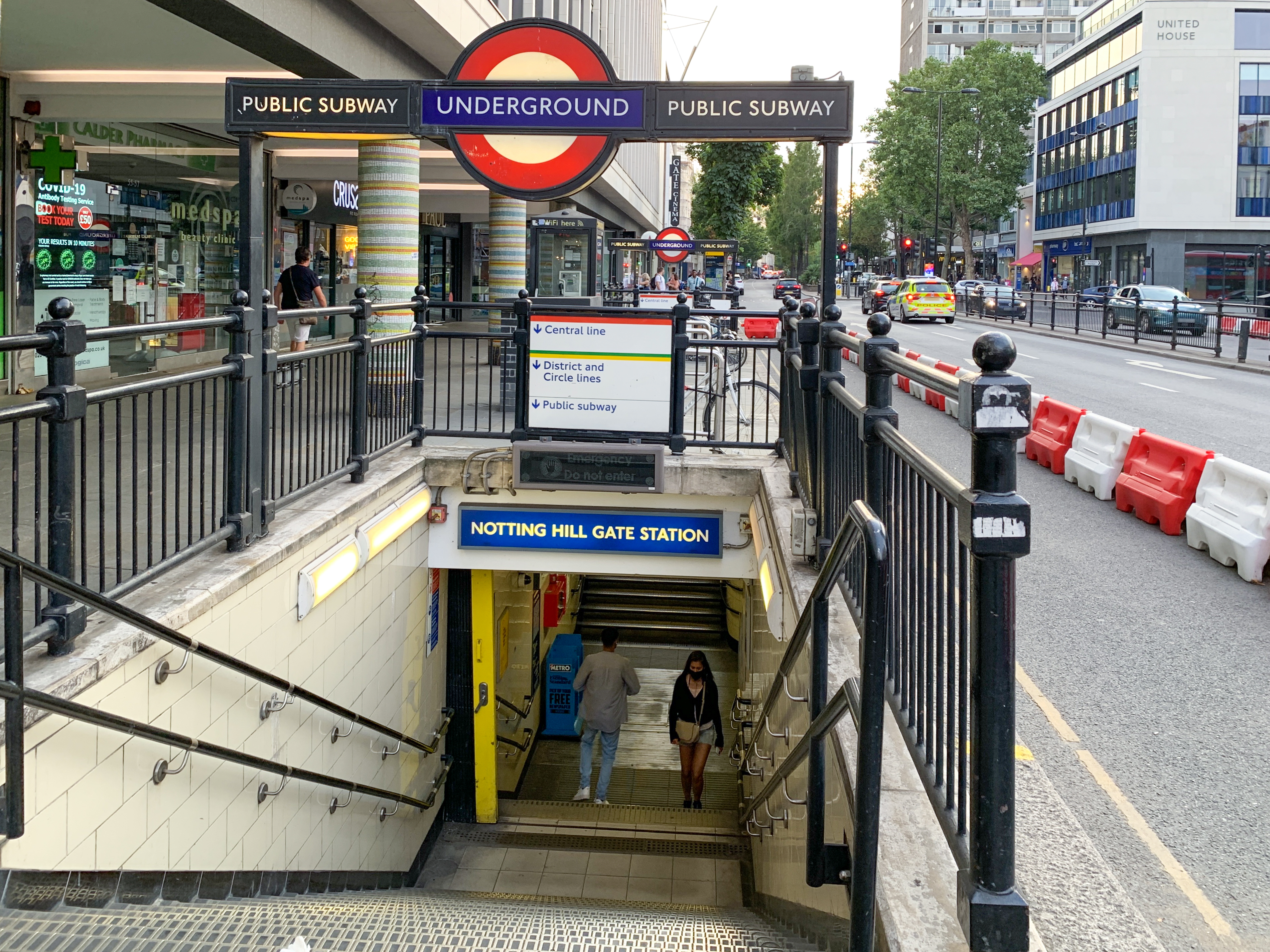 File:Notting Hill Gate tube entrance 2020 south.jpg - Wikipedia