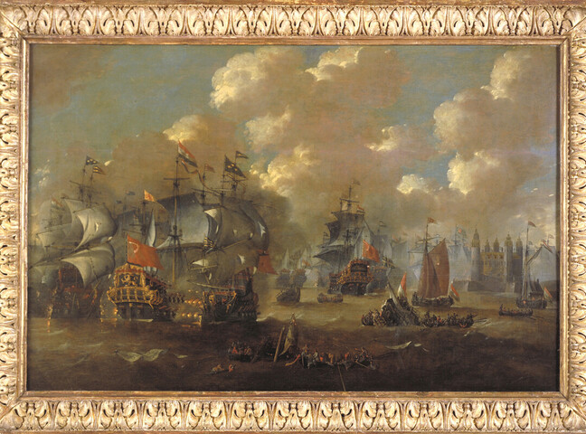 File:Peter van de Velde - Zeeslag in de Sont, 8 november 1658 - RB.0324 - Het Scheepvaartmuseum.jpg