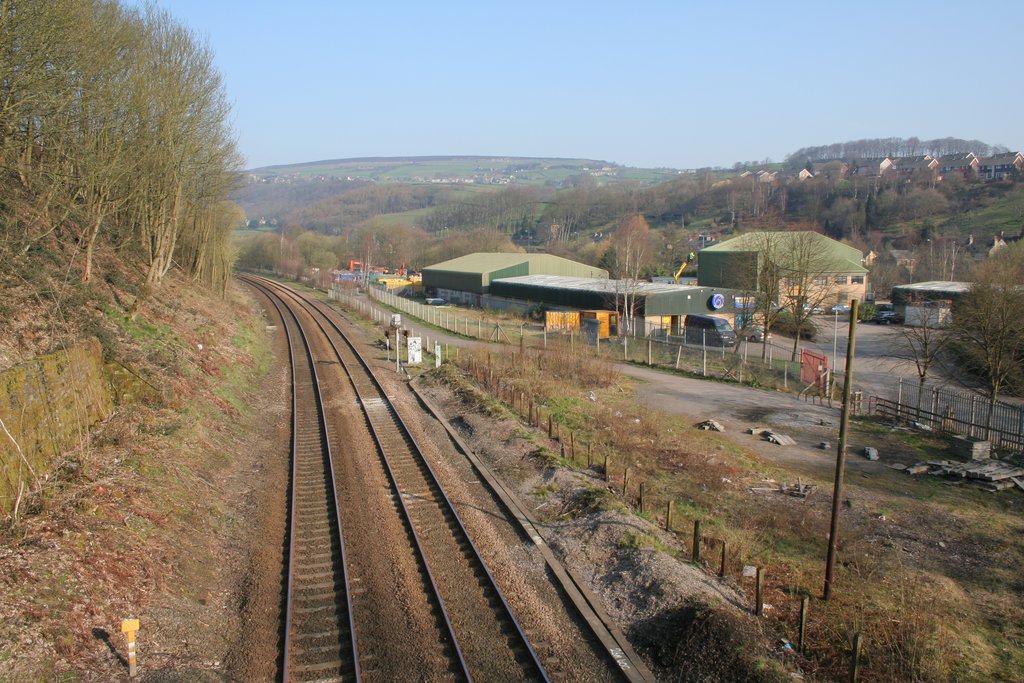 Luddendenfoot railway station