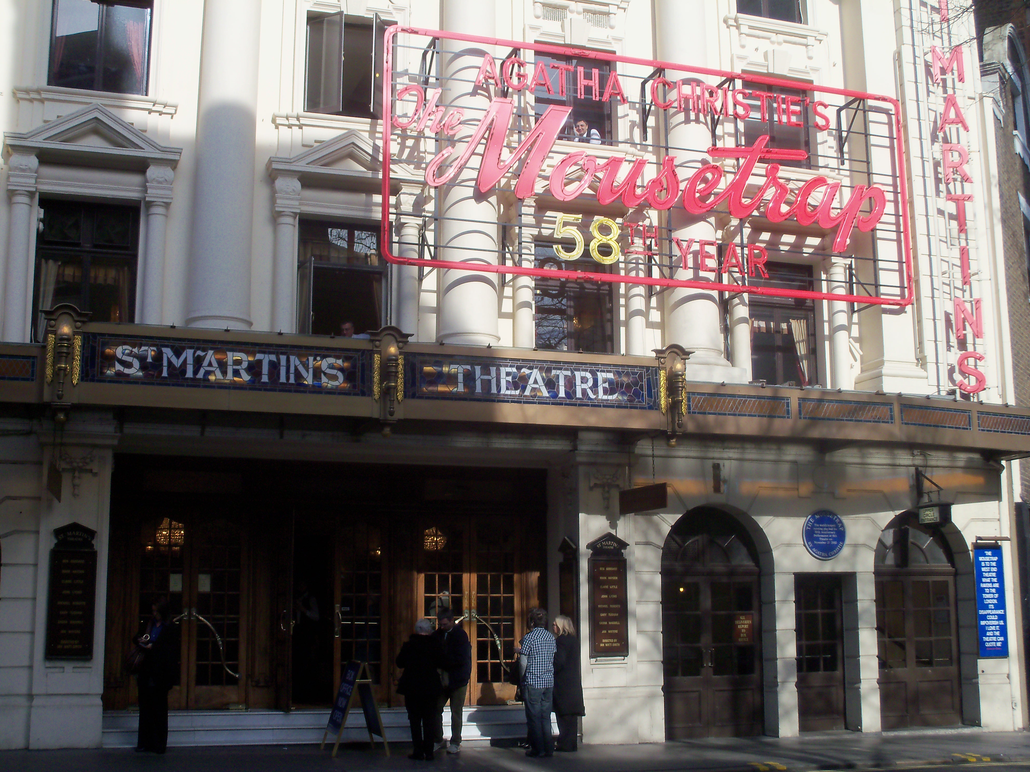 the mousetrap london theatre