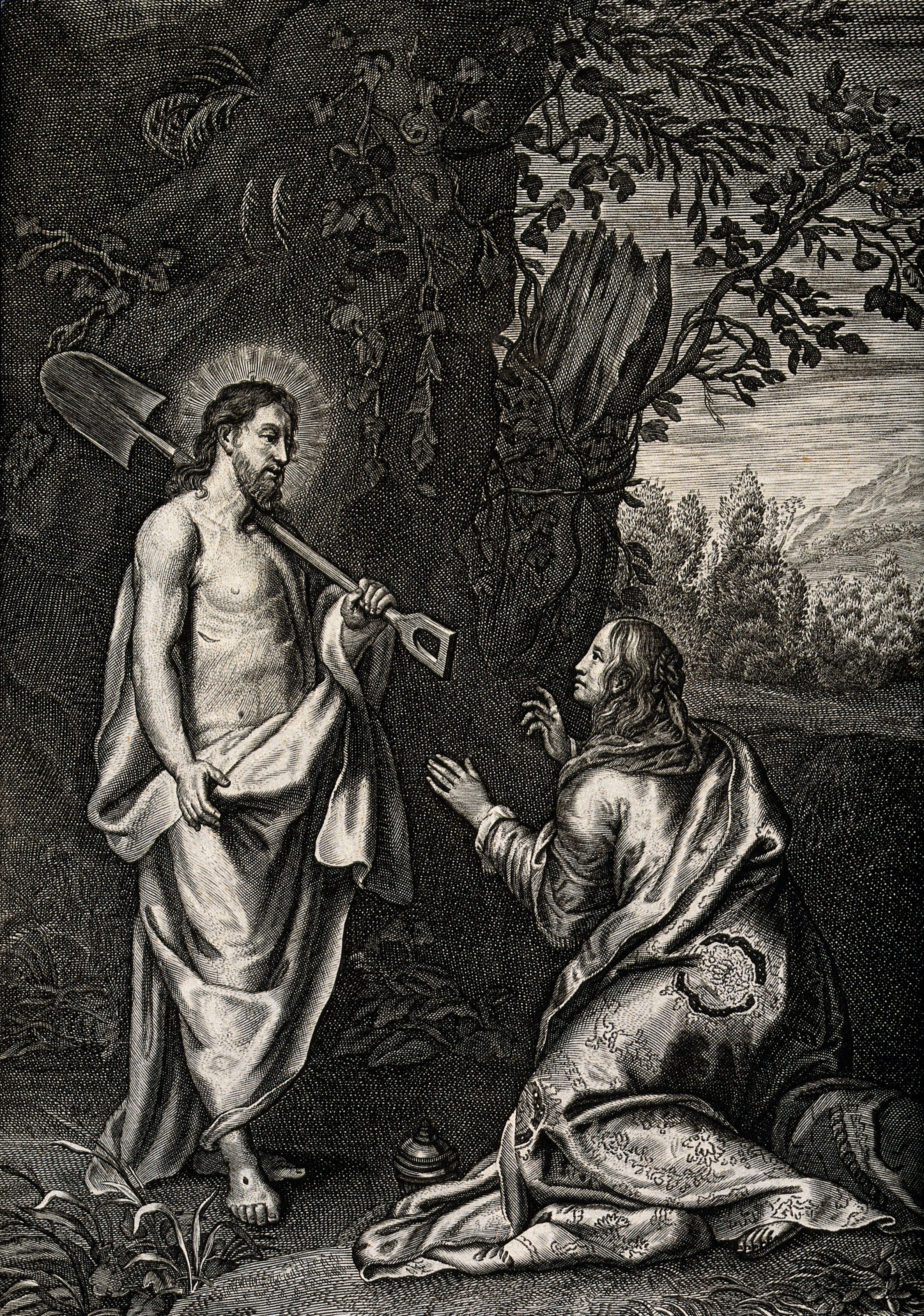 risen jesus with mary