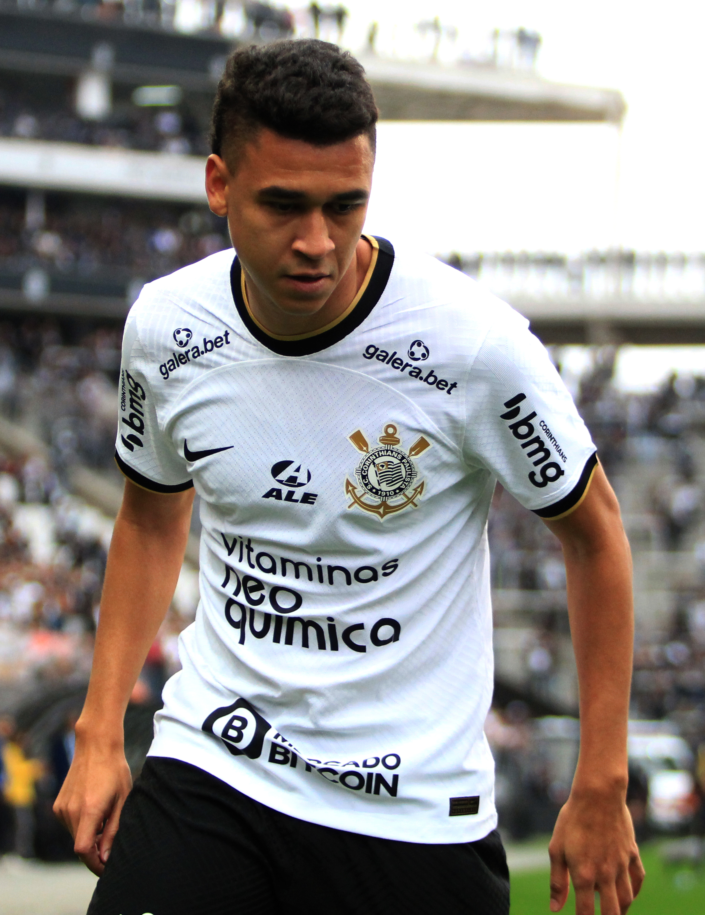 Cantillo playing for [[Sport Club Corinthians Paulista|Corinthians]] in 2022