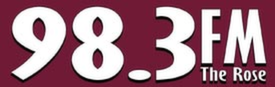 98.3 The Rose logo