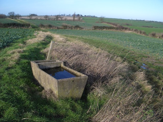 File:Water Trough beside the Byway north of Poddington - geograph.org.uk - 315530.jpg