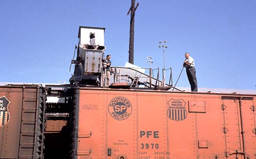 File:2 men atop PFE reefer at Oxnard CA produce plant--Spring 1964.jpg