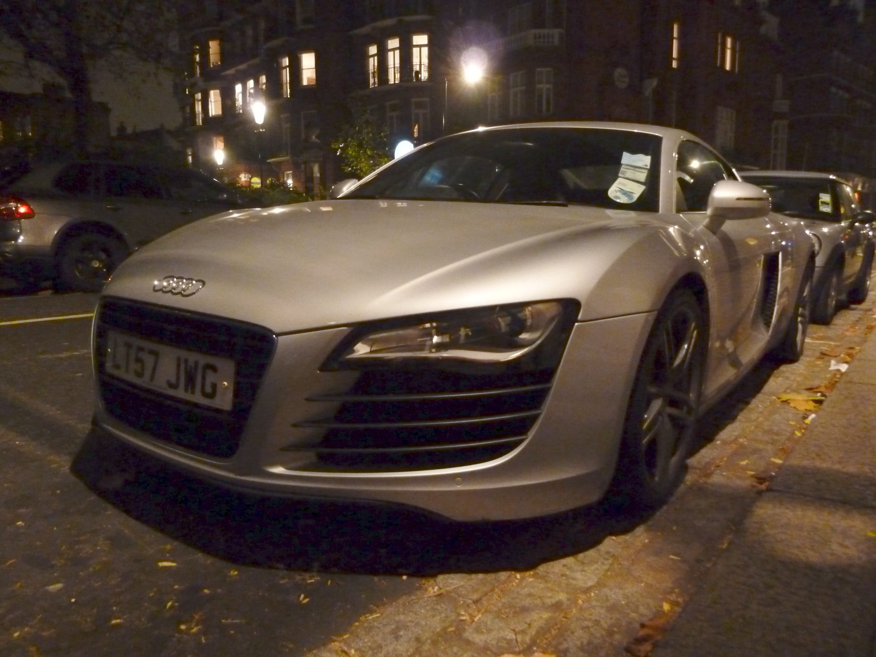 Audi r8 on the Street