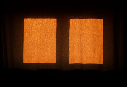 D Barrie Sun through the curtains II 2008 Rothkoesque crop