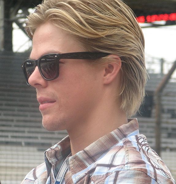 File:Derek Hough 2009 Indy 500 Carb Day.JPG