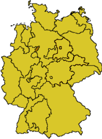 Map of the Evangelical Lutheran Church in Schaumburg-Lippe