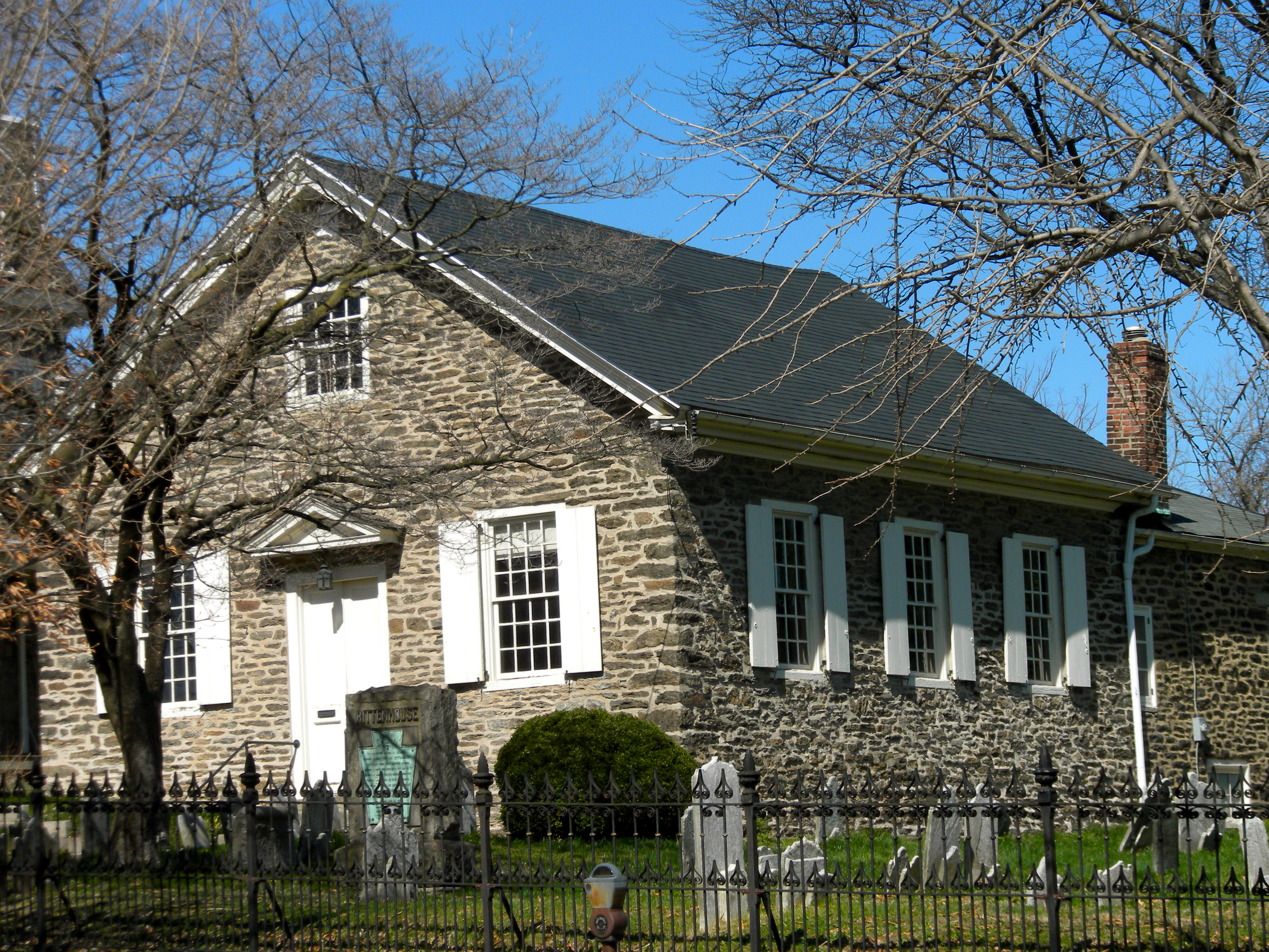 Mennonite Meetinghouse is a historic Mennonite church building at 6119 Germ...