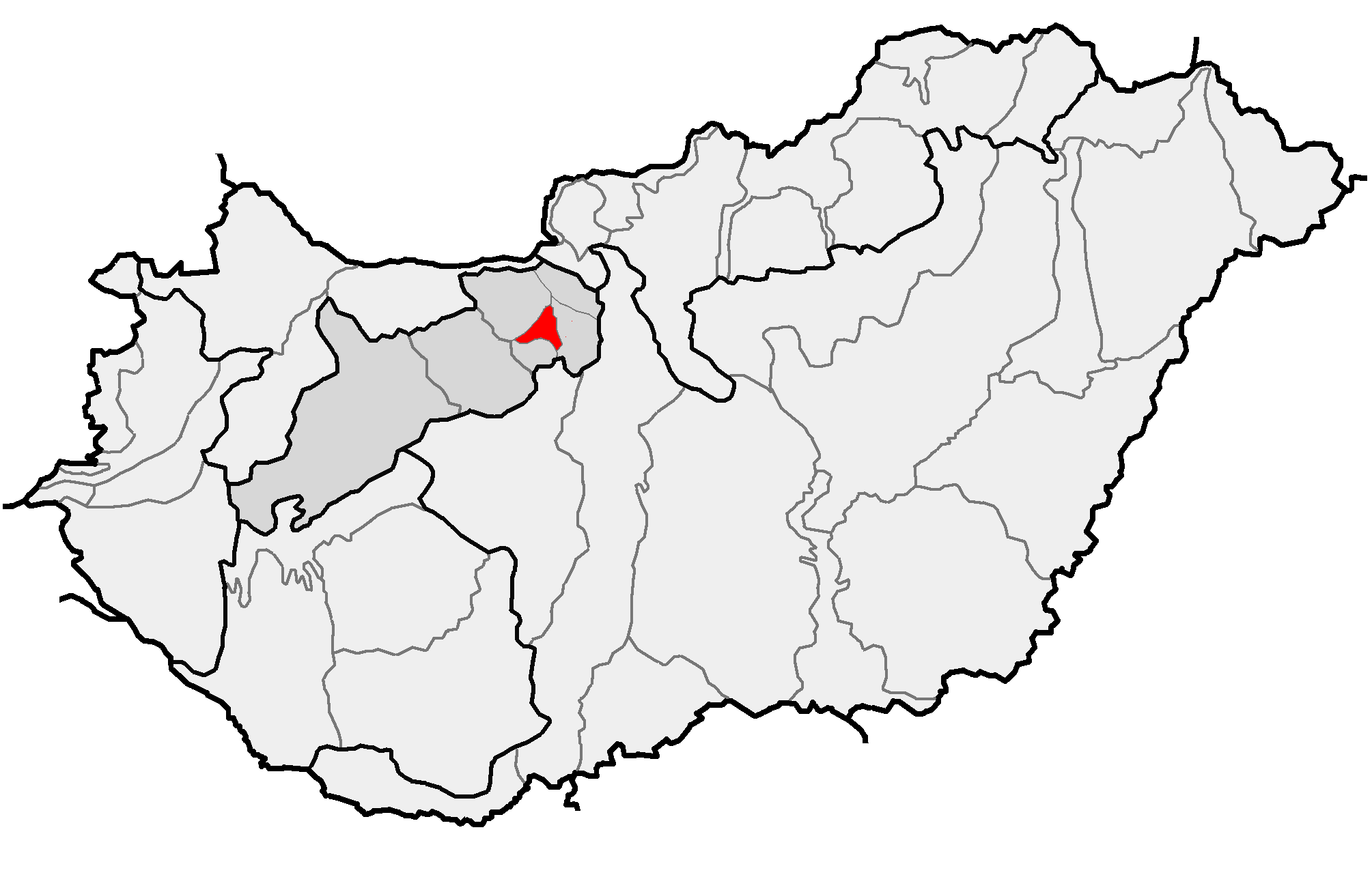 magyarország térkép zsámbék Zsámbéki medence – Wikipédia