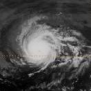 Hurricane Felicia at peak strength. Hurricane felicia (1997).JPG