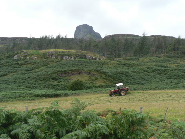 File:Isle of Eigg, tractor below An Sgurr - geograph.org.uk - 916371.jpg