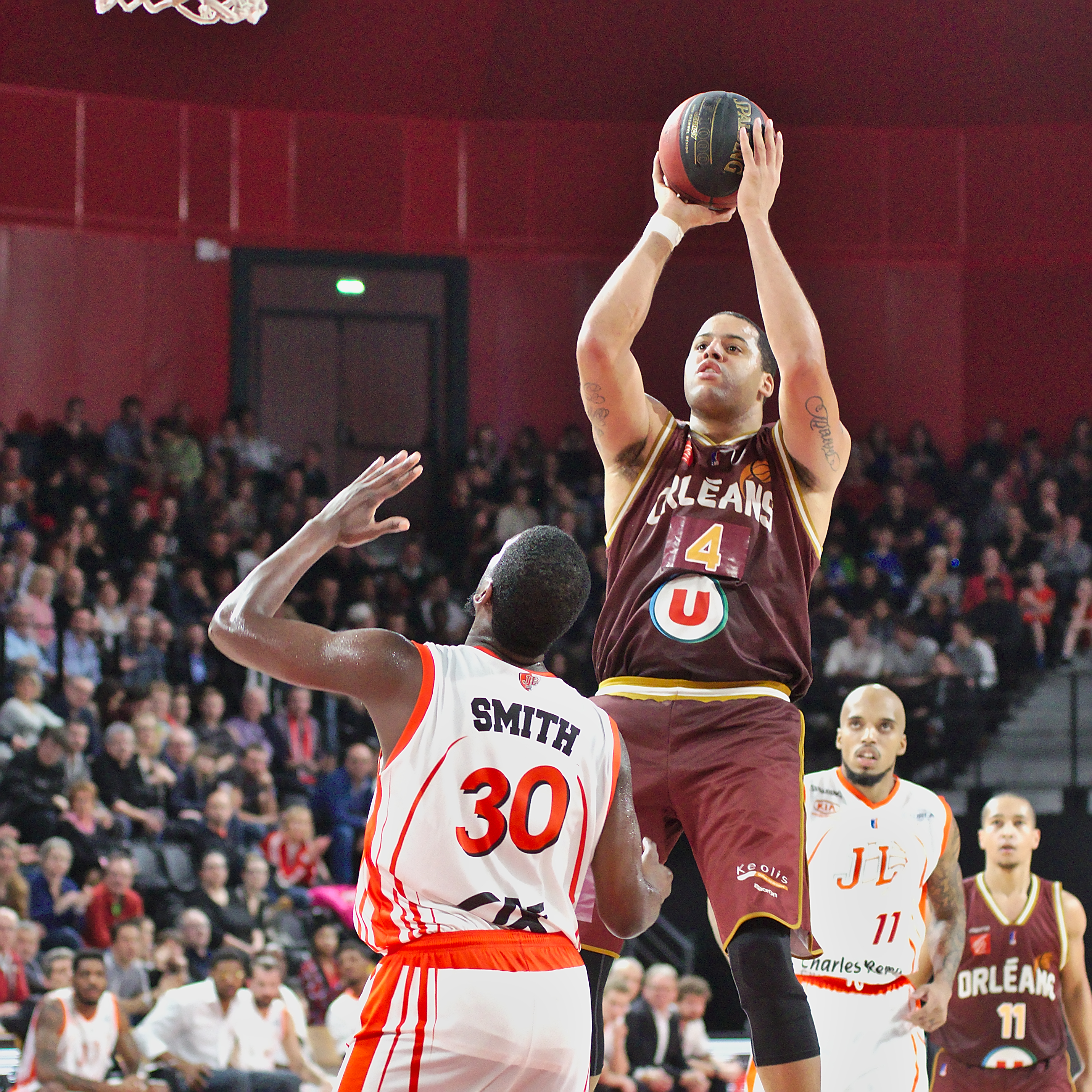 May in action for [[Orléans Loiret Basket|Orléans Loiret]] in 2015