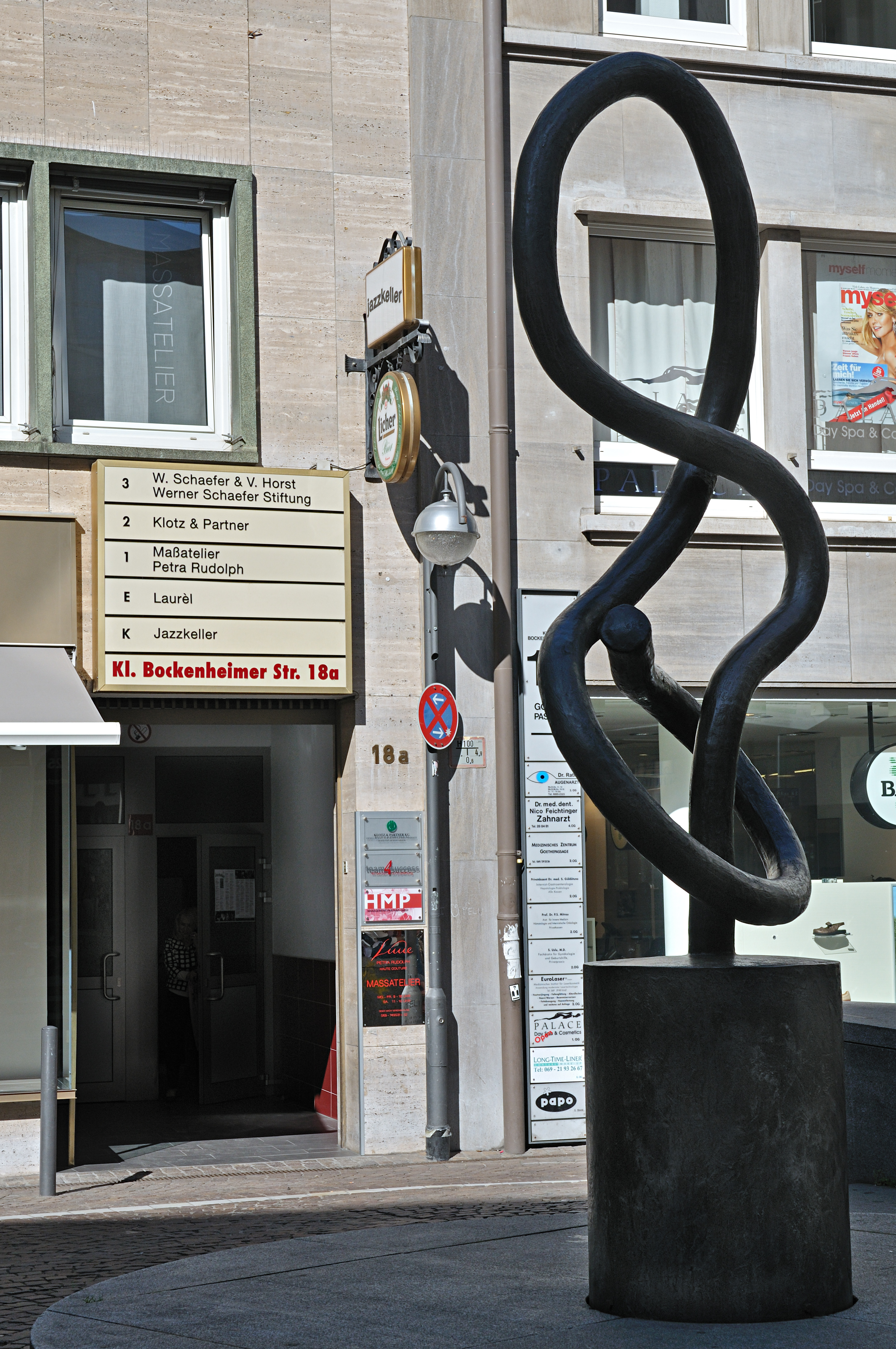 Der Jazzkeller in der Kleinen Bockenheimer Straße in Frankfurt am Main