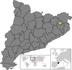 Bañolas - Mapa