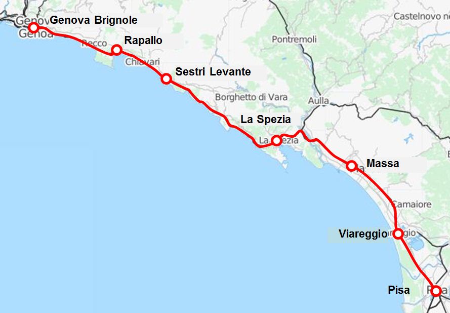 Ligne Genes Pise Wikipedia