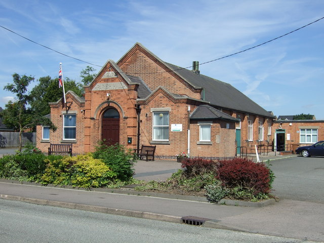 Small picture of Asfordby Parish Hall courtesy of Wikimedia Commons contributors