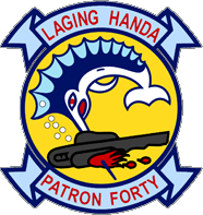 Insignia del Escuadrón de Patrulla 40 (Marina de los EE. UU.) 2016.png