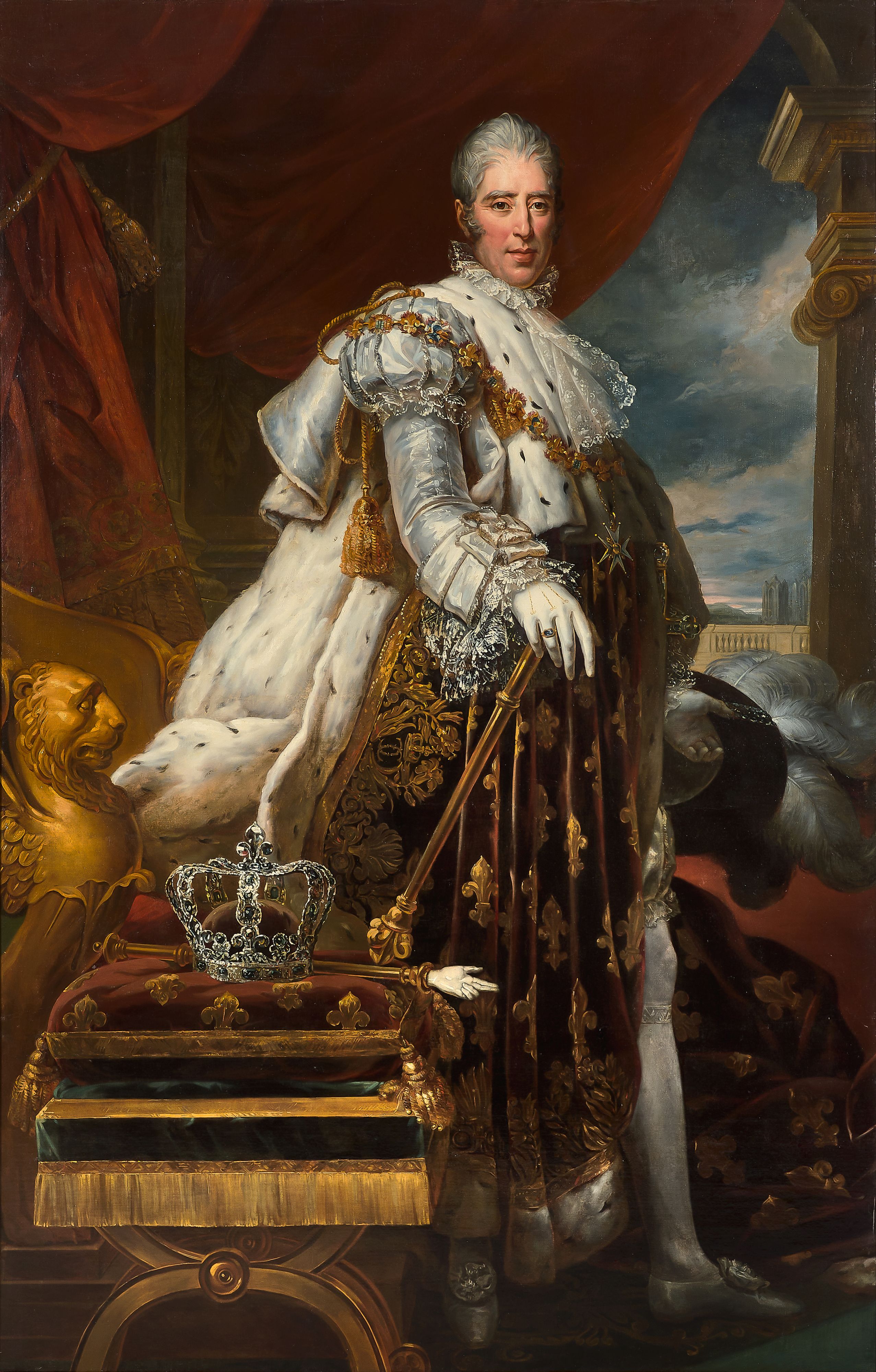 Portrait de Louis XIV en costume de sacre — Wikipédia