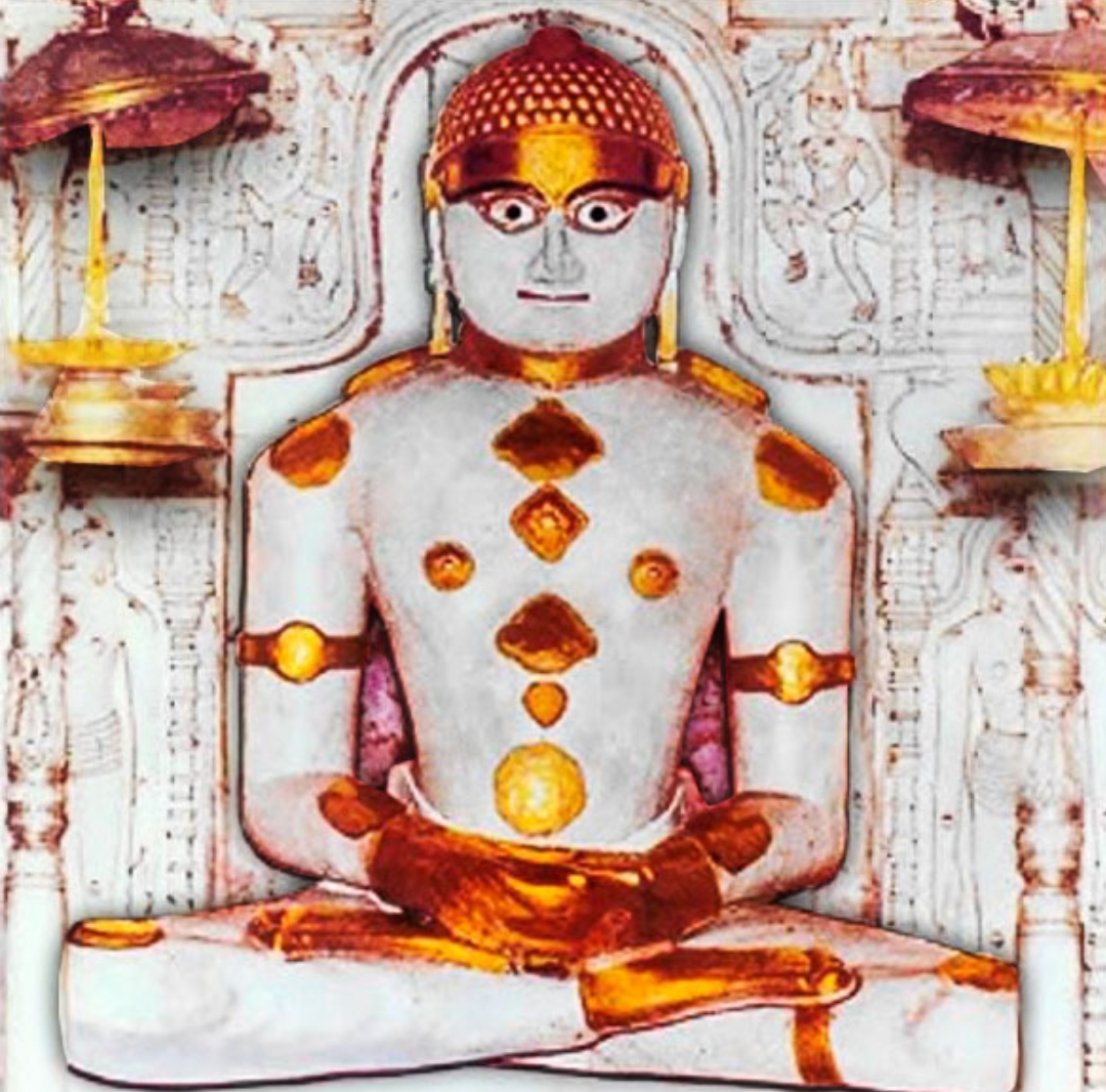 The idol of Lord Rishabhanatha at [[Palitana Temples]] situated in [[Bhavnagar District]], [[Gujarat]]