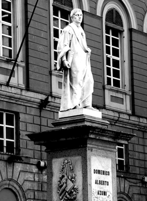 Statue of Domenico Alberto Azuni in Sassari