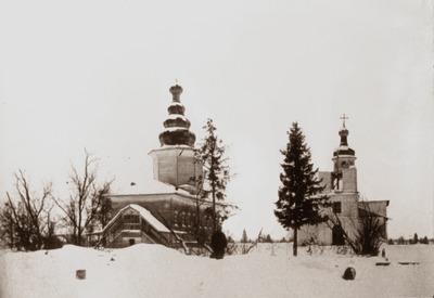 Фотография храмов в 1930-е годы