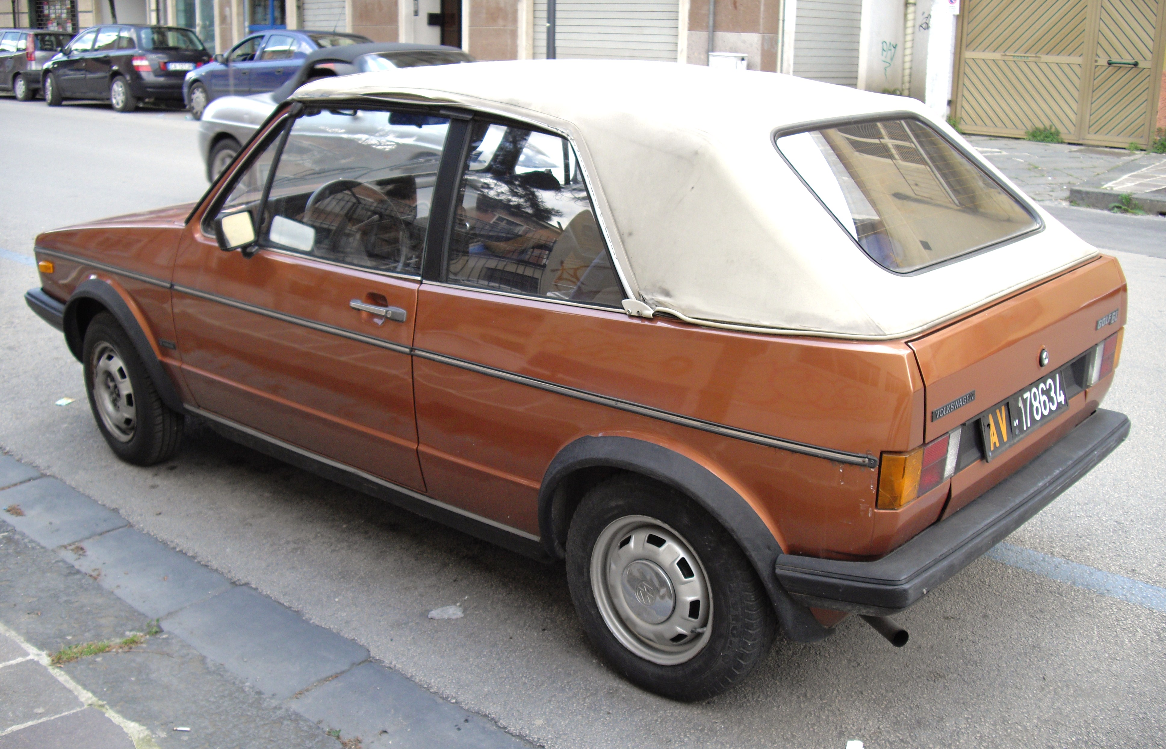 File:Volkswagen Golf Cabrio first generation.JPG - Wikimedia Commons