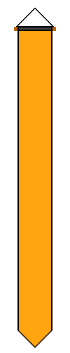 Oranje wimpel