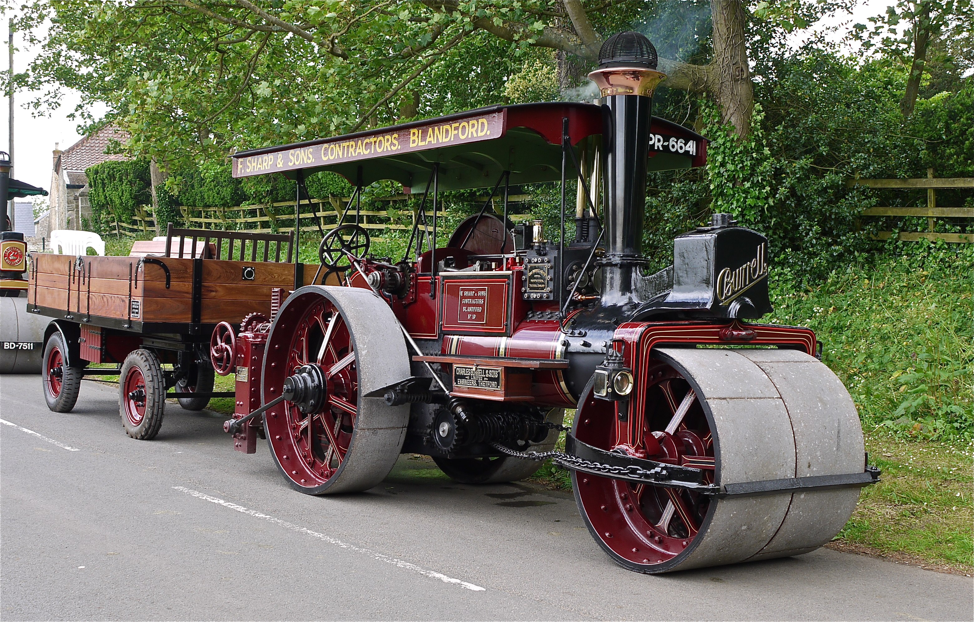 Steam road roller фото 47