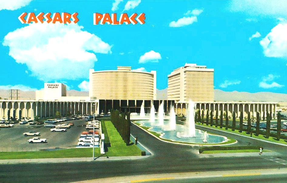 Vintage Las Vegas - Suite life at Caesars Palace (c. 1970 brochure