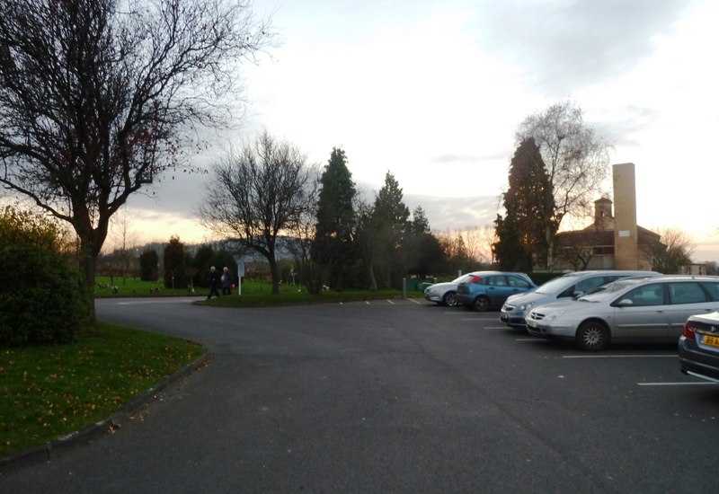 File:Car Park and Gloucester Crematorium - geograph.org.uk - 4280963.jpg