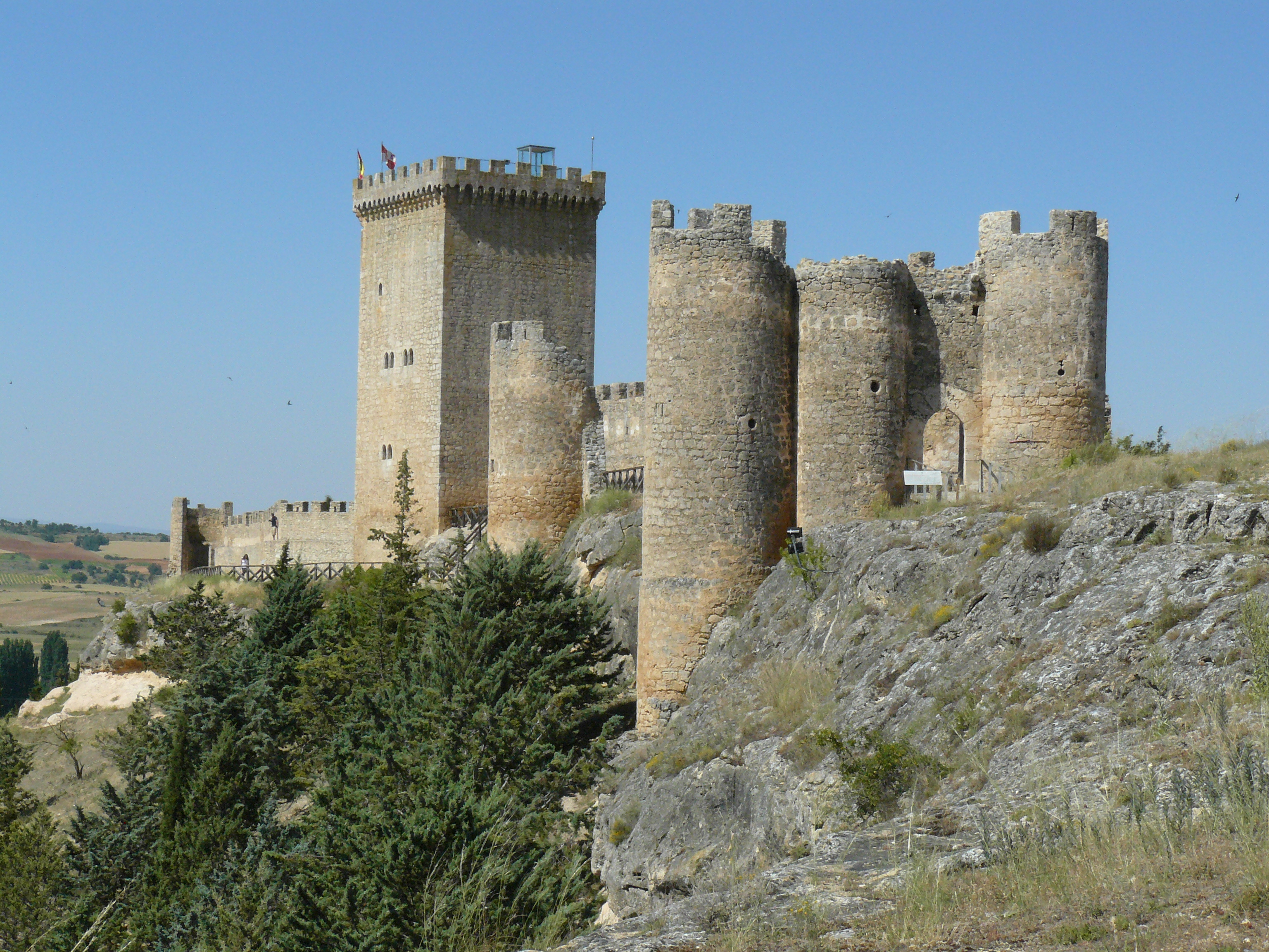 Resultado de imagen de peñaranda del duero CASTILLO