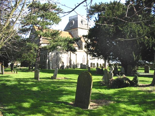 Chislet church and graveyard - geograph.org.uk - 369392