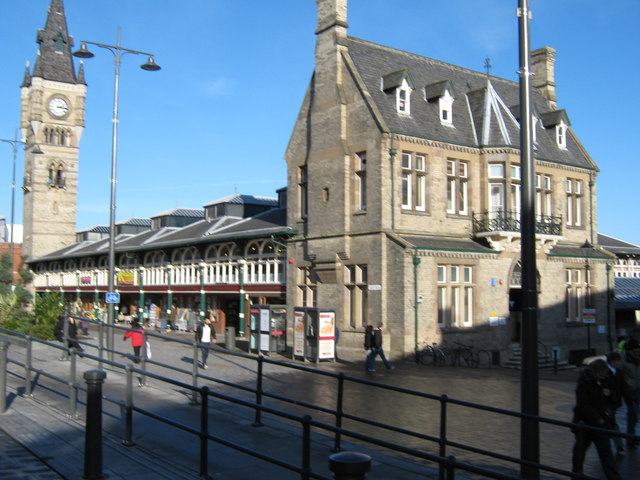 Old Town Hall and Market Hall, Darlington