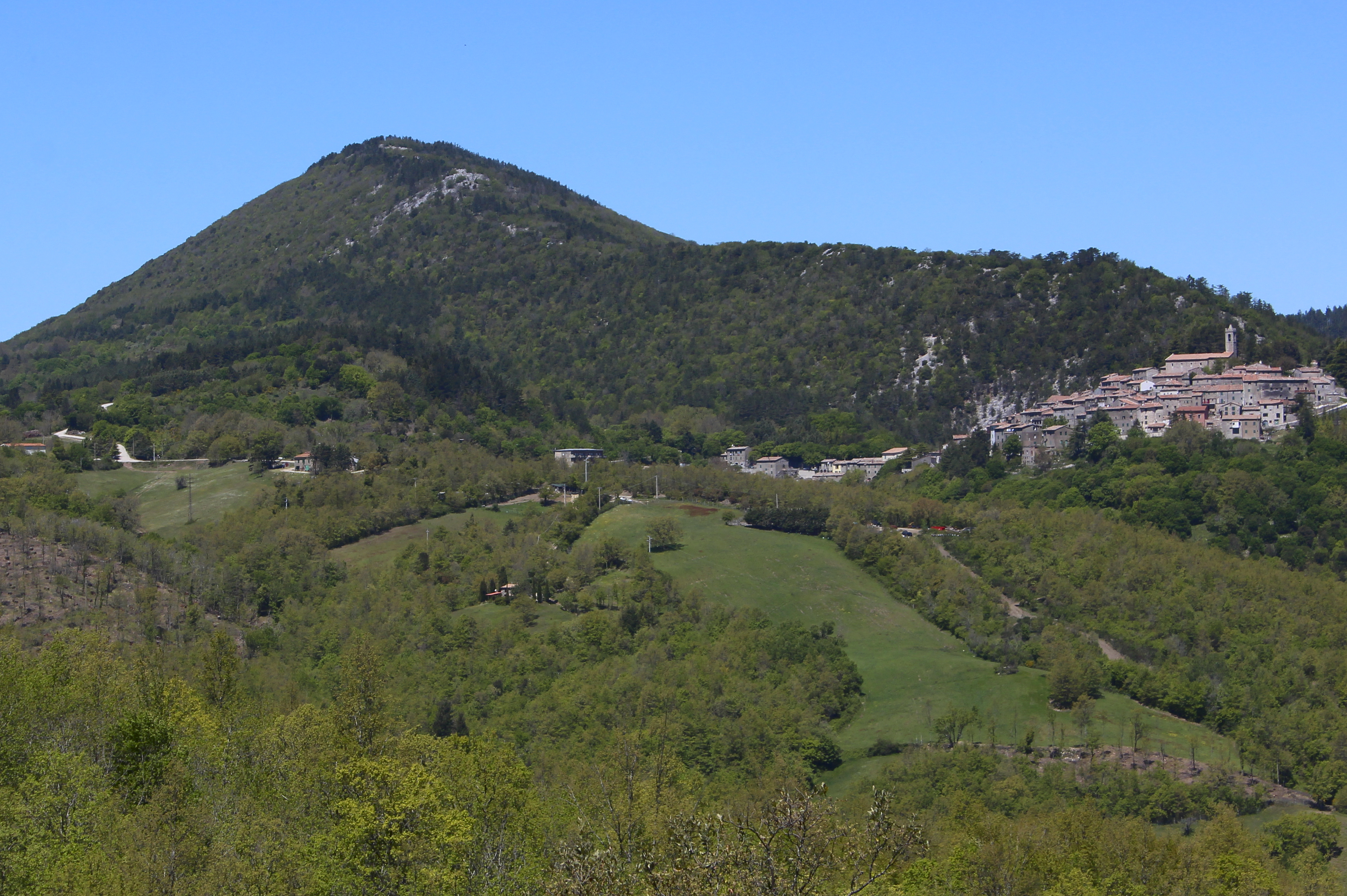 Panorama Le Cornate di Gerfalco (Montieri)