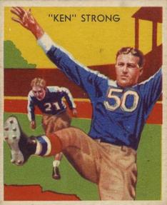 <span class="mw-page-title-main">Ken Strong</span> American football player