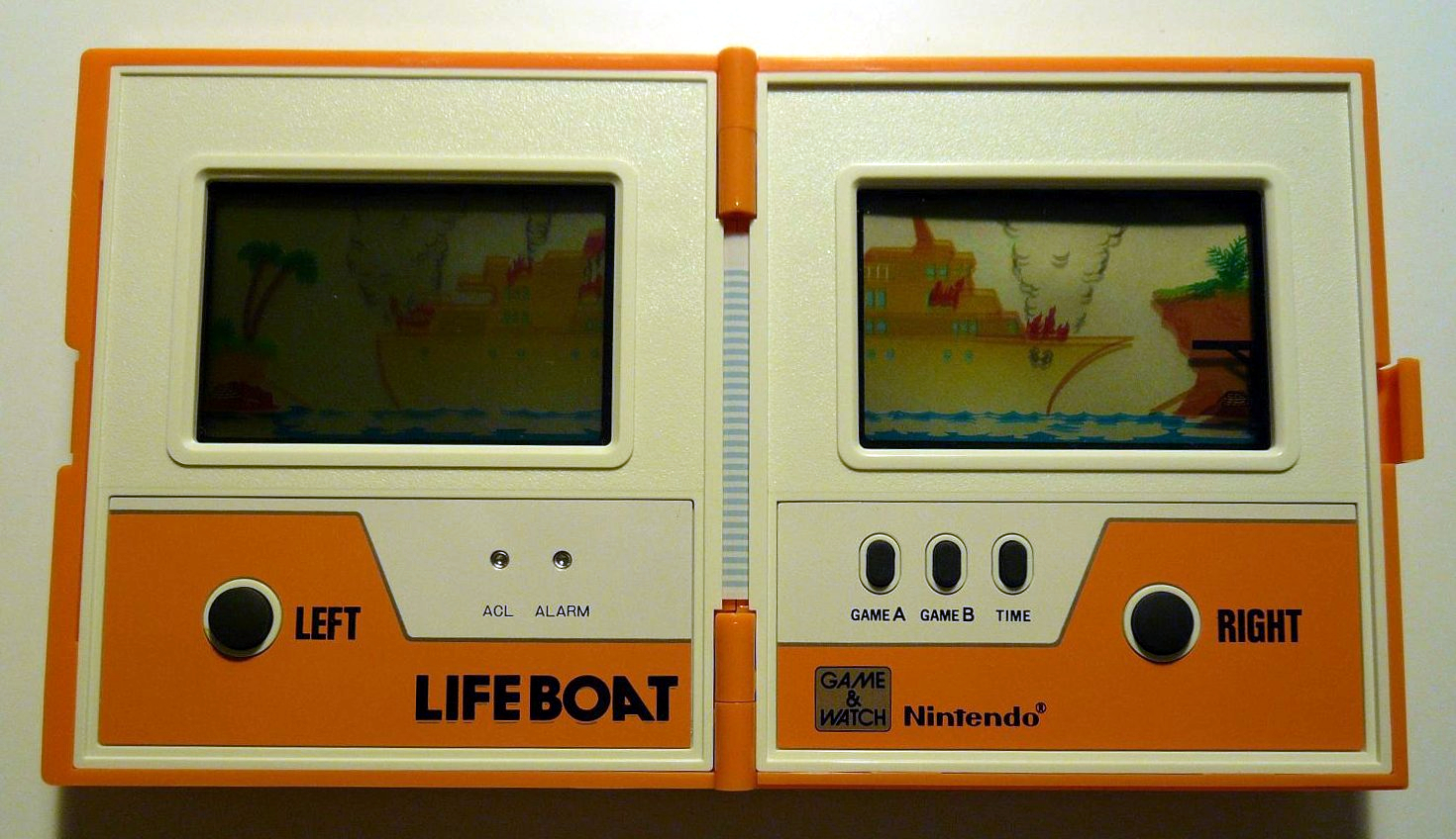 ゲームウォッチ ライフボート LIFE BOAT - 携帯用ゲーム本体