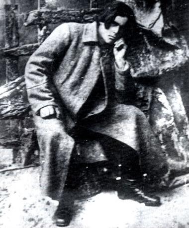 Nestor Makhno, the leader of the Makhnovshchina in Ukraine during the Russian Civil War in 1918