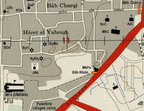 File:Map Damascus 1958 1-10000 changed Jewish Quarter and Palestine Refugee Camp.jpg