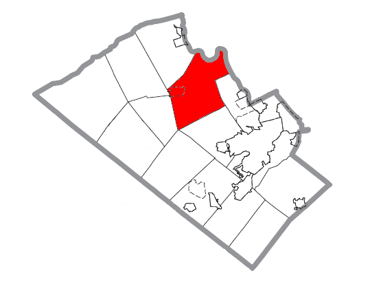 File:Map of North Whitehall Township, Lehigh County, Pennsylvania Highlighted.png