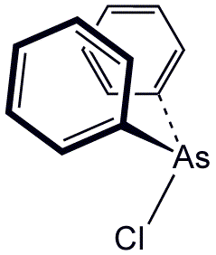 Diphenylchlorarsine Chemical compound