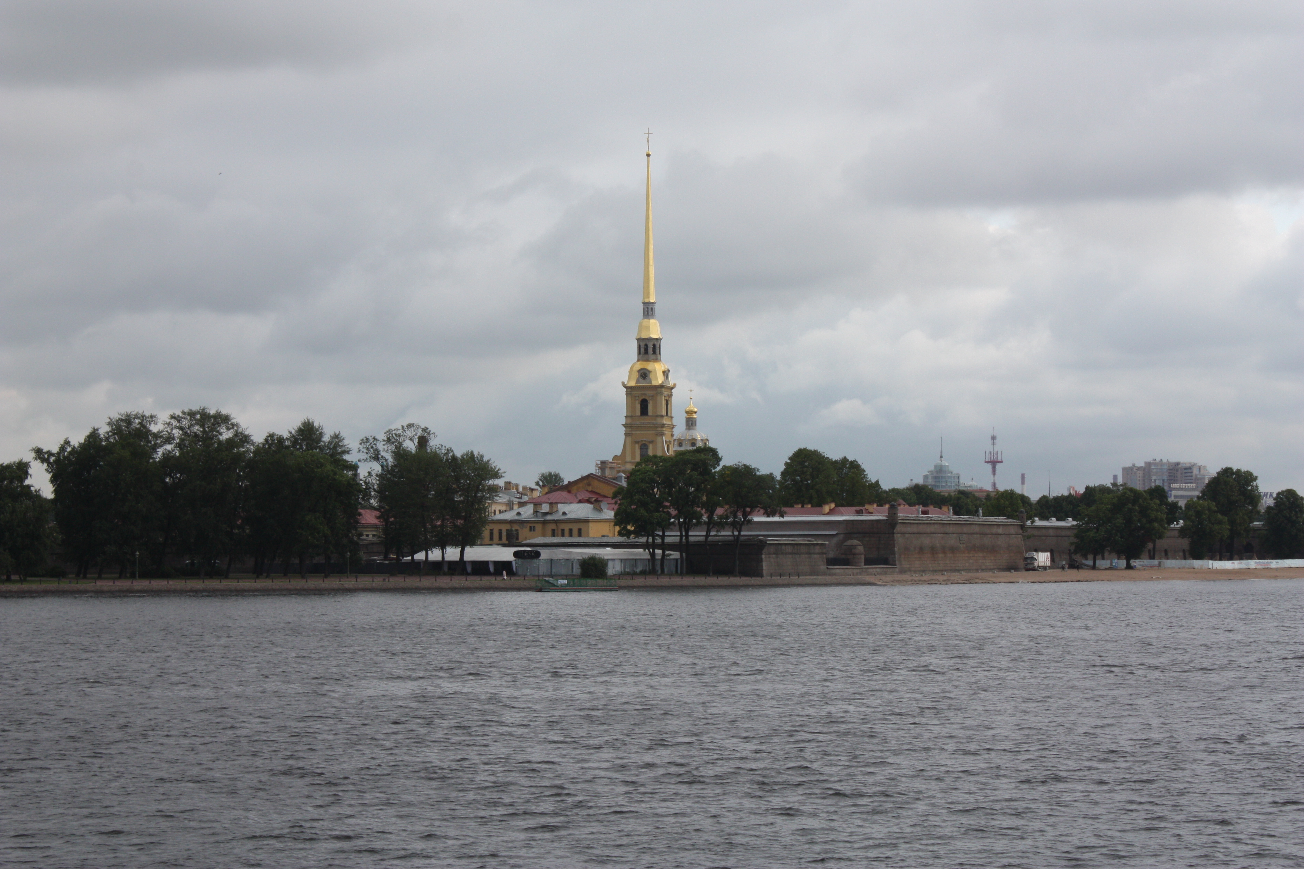 Горький в Петропавловской крепости