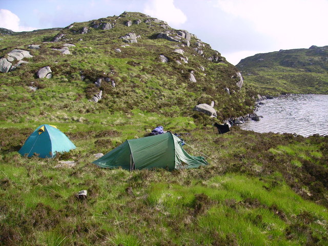 File:Tents, Loch Enoch - geograph.org.uk - 462760.jpg