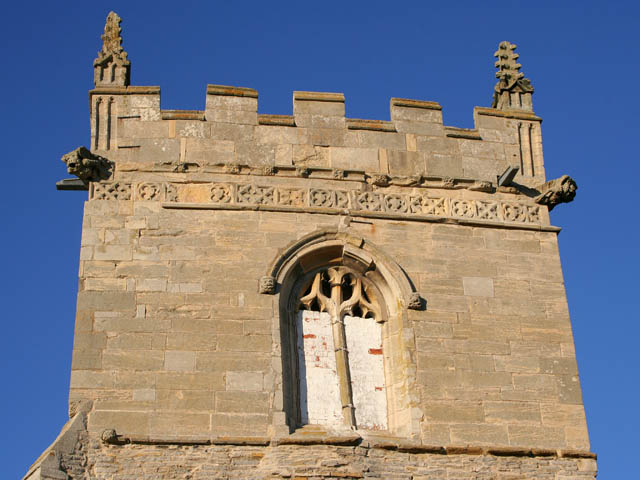 File:Tower decoration, St Mary's, Colston Bassett - geograph.org.uk - 613536.jpg